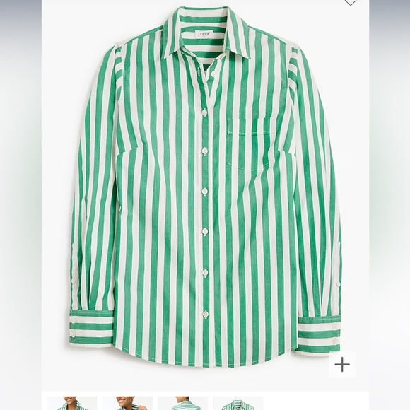 J.Crew bundle of Button-up cotton poplin shirts in signature fit - Picture 7 of 9